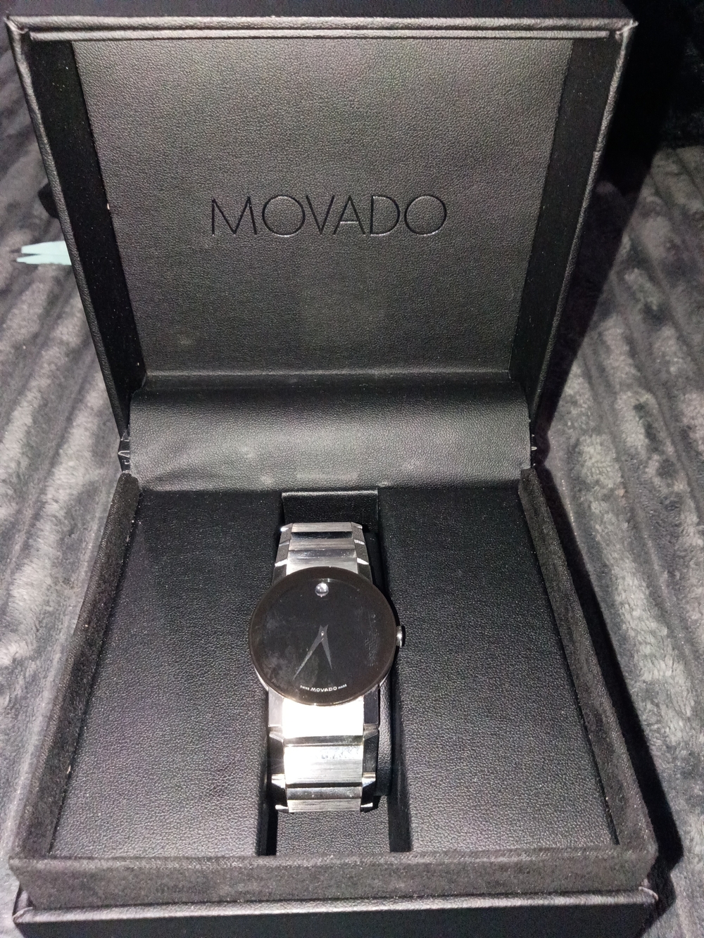 Men's Movado Sapphire Watch. Excellent Condition